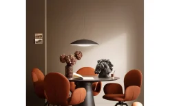 LED-Pendelleuchte Lente, schwarz, inkl. Memoryfunktion