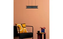 LED-Pendelleuchte Lys, schwarz, inkl. CCT und Höhenverstellung
