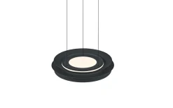 LED-Pendelleuchte Lys, schwarz, inkl. CCT und Höhenverstellung