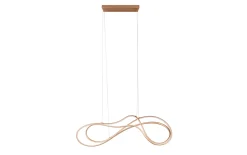 LED-Pendelleuchte Nala, goldfarbig, 150 cm, inkl. Switch Dimmer