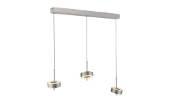 LED-Pendelleuchte Q-Rotate, aluminium, inkl. Smarthomefunktion