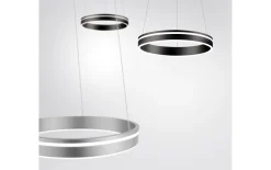 LED-Pendelleuchte Q-Vito, anthrazit, 40 cm