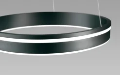 LED-Pendelleuchte Q-Vito, anthrazit, 40 cm
