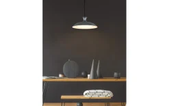 LED-Pendelleuchte Rocha, grau
