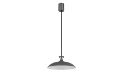 LED-Pendelleuchte Rocha, grau