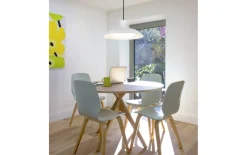 LED-Pendelleuchte Rocha, weiß