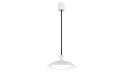LED-Pendelleuchte Rocha, weiß