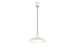 LED-Pendelleuchte Rocha, weiß