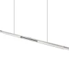 LED-Pendelleuchte Whippy, alufarbig, inkl. CCT Funktion