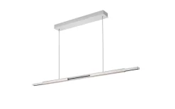 LED-Pendelleuchte Whippy, alufarbig, inkl. CCT Funktion