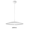 LED-Pendelleuchte Yuko, weiß, inkl. Dimmfunktion