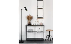 LED-Regal 2er Becky in Holz-Nachbildung, 96 x 66 cm