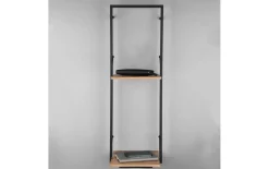 LED-Regal 2er Becky in Holz-Nachbildung, 96 x 66 cm
