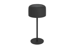 LED Solartischleuchte Roccanova, schwarz, inkl. Dimmfunktion
