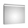 LED-Spiegel 26, Aluminium, 90 x 70 cm, inkl. Touchsensor