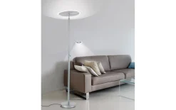 LED-Standleuchte Artur, nickel matt, 200 cm