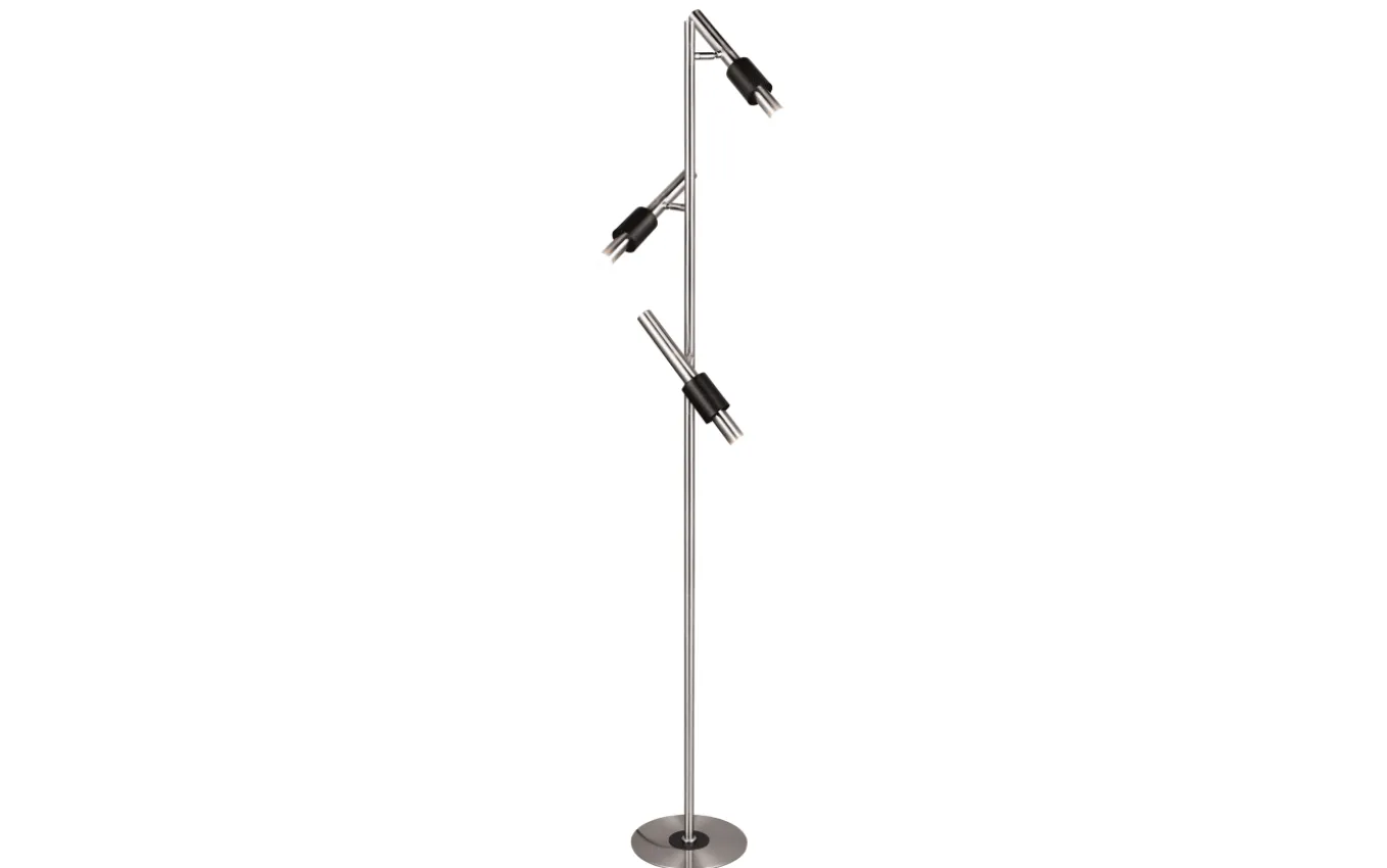 LED-Standleuchte CCT Ikaris, nickel, 3-flammig
