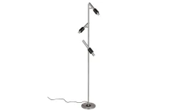 LED-Standleuchte CCT Ikaris, nickel, 3-flammig