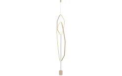 LED-Standleuchte Civasto, beige, inkl. Dimmfunktion