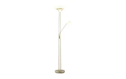 LED-Standleuchte Eva in messing, 180 cm