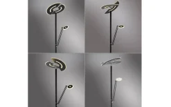 LED-Standleuchte Mondo Rimo, anthrazit, inkl. CCT und Memoryfunktion
