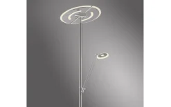 LED-Standleuchte Mondo Rimo, stahl, inkl. CCT und Memoryfunktion