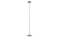 LED-Stehleuchte Q-Rotate, dunkelbraun, inkl. Smarthomefunktion