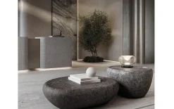LED-Tischleuchte Brena, cognac, inkl. Touchdimmer