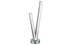 LED-Tischleuchte Cinque Cicanto, nickelfarbig, inkl. Dim to Warm Funktion