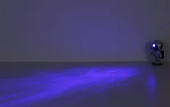LED-Tischleuchte Cosmo, silberfarbig, inkl. RGB-Farbwechsler