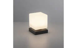 LED-Tischleuchte Dadoa, anthrazit/weiß, 16 cm