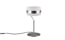 LED-Tischleuchte Dios, nickelfarbig