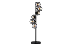 LED-Tischleuchte Dubai, schwarz/grau