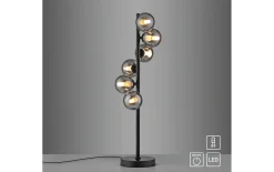 LED-Tischleuchte Dubai, schwarz/grau