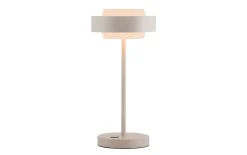 LED-Tischleuchte Elmo, sandfarbig