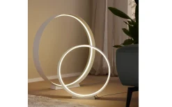 LED-Tischleuchte Loop, weiß, inkl. Funkfernbedienung