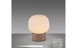 LED-Tischleuchte Nami, sandfarbig