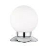 LED-Tischleuchte Princess, chromfarbig, 10 cm