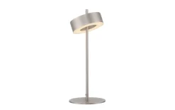 LED-Tischleuchte Q-Rotate, aluminium, inkl. Smarthomefunktion