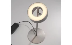 LED-Tischleuchte Q-Rotate, aluminium, inkl. Smarthomefunktion