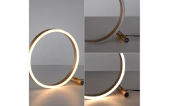 LED-Tischleuchte Ritus, messing matt, 30 cm