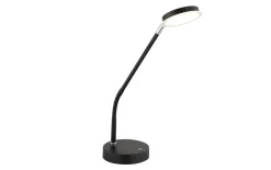 LED-Tischleuchte Silvio, schwarz, inkl. Memoryfunktion
