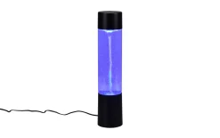 LED-Tischleuchte Tornado, schwarz/bunt, inkl. RGB Farbwechsler