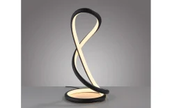 LED-Tischleuchte Twist, schwarz, inkl. Dimmfunktion