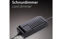 LED-Tischleuchte Twist, schwarz, inkl. Dimmfunktion