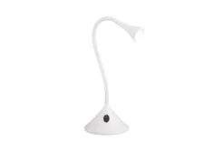 LED-Tischleuchte Viper, weiß, 31 cm