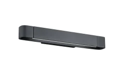 LED-Wandleuchte Box, schwarz, 40 cm