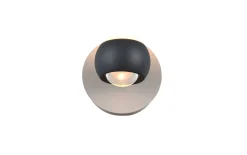 LED-Wandleuchte Cannon, anthrazit, inkl. Funkfernbedienung