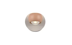 LED-Wandleuchte Cannon, peach, inkl. Funkfernbedienung
