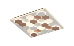 LED-Wandleuchte Cinque Cifavo, weiß, inkl. Dimmfunktion